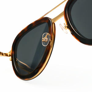 Classique UV400 polarisé or argent lunettes <span class=keywords><strong>de</strong></span> soleil pour hommes femmes plein Style rétro lunettes <span class=keywords><strong>de</strong></span> soleil métal marque Design conduite <span class=keywords><strong>nuances</strong></span> - Product Image 4