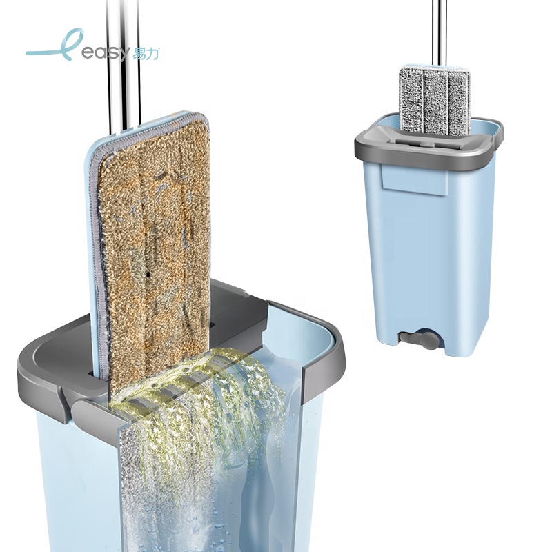 Self Clean Mop with Bucket for Household Cleaning, Free Hand Washing, Factory OEM