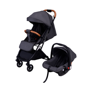 Cadre en alliage Poussette de luxe Poussette pliable pour bébé Poussette <span class=keywords><strong>3</strong></span> en <span class=keywords><strong>1</strong></span> avec siège <span class=keywords><strong>auto</strong></span> - Product Image 1