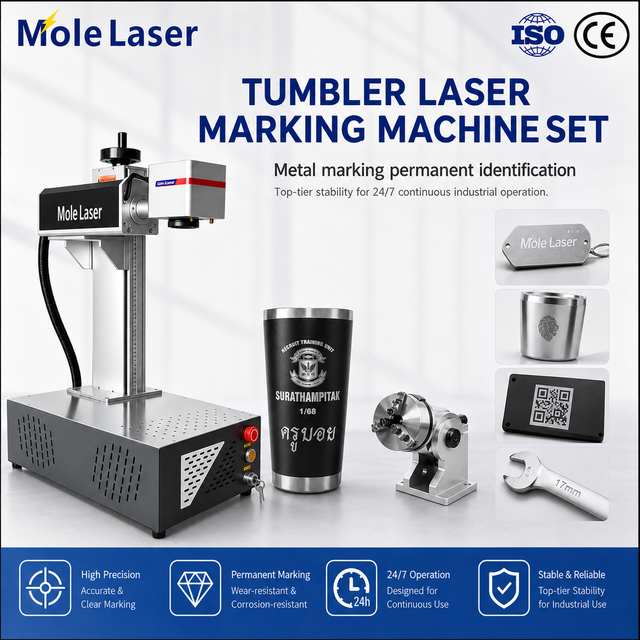 20W 30W 50W 100W Fiber Laser Marking Machine for Metal Etching Stainless Steel UDI QR Code Serial Number Engraving