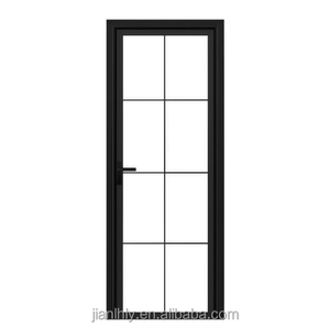 Puerta Corredera de Aluminio de Estilo Estrecho Xilonghe con Vidrio Templado, Apta para Tiendas, Apartamentos, Unidades de <span class=keywords><strong>Alquiler</strong></span> y Baños - Product Image 6