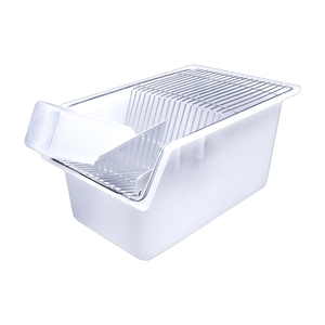 Rital M2 Bacs à souris en polypropylène Bacs d'alimentation pour rongeurs de laboratoire Cages d'élevage de souris Cage pour rats de laboratoire - Product Image 1
