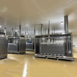 เครื่องแช่แข็งแบบแผ่นสัมผัสไฮดรอลิก IQF ผลิตจากสแตนเลส 304 สำหรับเนื้อปลาและเนื้อสัตว์ ให้ผลผลิตสูง - Product Image 4