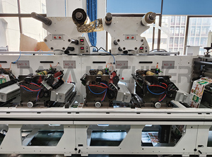 DABA 롤하는 좁은 웹 유닛형 롤 디지털 스티커 골드 알루미늄 호일 종이 로고 라벨 플렉소 플렉소 그래픽 인쇄 기계 - Product Image 3