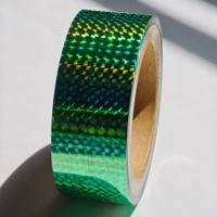 Feuille de marquage à chaud holographique PET Emeteq haute précision et clarté pour papier/PVC - Durable et écologique