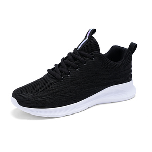 Zapatillas Deportivas de Malla de Gran Tamaño para Mujer, Fabricadas en China, a la Moda, Transpirables, Ligeras, Negras, para Correr/Andar, Ideales para Primavera - Product Image 2
