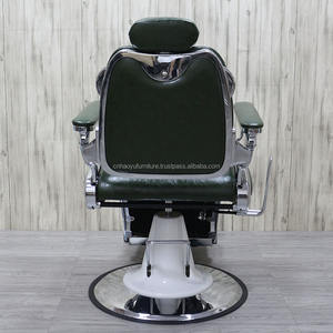 Chaise de coiffeur à pompe hydraulique robuste avec fonction d'inclinaison réglable en hauteur Rotation à 360 degrés de luxe pour les salons de coiffure - Product Image 5