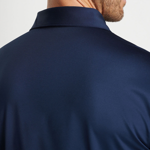 Người Đàn Ông Của Mùa Hè Giản Dị Lỏng Lẻo Ngắn Tay Polo Áo Sơ Mi Nút Trang Trí Rắn 3D Thêu 6XL Chống-Pilling Vải Cho Golf - Product Image 3