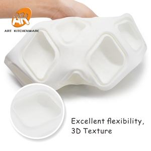 AK 8-cavità quadrato in Silicone Mousse stampo per torta nuovo per uso alimentare pasticceria utensili da cucina per forno per cioccolato gelatina di sapone - Product Image 6