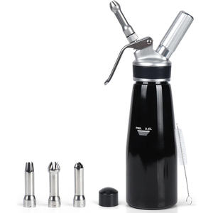 Dispensador de Crema Batida de Aluminio Ecológico y Funcional, Nuevo Estilo 103-0004, para Hacer Crema, Herramientas para Postres - Product Image 1