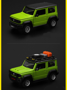 Modèle de voiture <span class=keywords><strong>en</strong></span> alliage Suzuki Jimny à l'échelle 1:32 pour enfants - Cadeau de collection de la marque CCA - Product Image 6