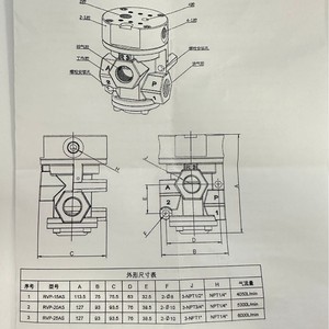 Válvula Neumática Uniwo HVP-3-15N3 1/2 Pulgada, 2 Posiciones, 3 Vías, para Uso Industrial - Product Image 3