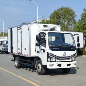 รถบรรทุกห้องเย็นฉนวนกันความร้อนมาตรฐานยูโร 2 ยี่ห้อตงเฟิง ราคาประหยัด - Product Image 1