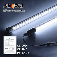 Tubo LED T5 Tri-Proof IP67 de 10W/18W/24W, 4 pies, 48V DC, Lámpara Fluorescente Impermeable con Soporte Lineal