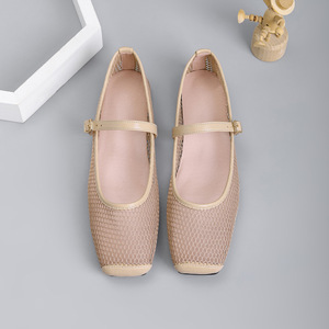 <span class=keywords><strong>2026</strong></span> נעלי נשים אופנתיות נושמות, נעלי בלרינה שטוחות, נוחות ויומיומיות, נעלי קיץ בסגנון מרי ג'יין, נעלי רשת שטוחות לנשים - Product Image 2