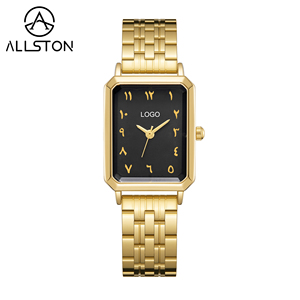<span class=keywords><strong>Reloj</strong></span> de Pulsera Moderno y Minimalista para Hombre y Mujer, con Logotipo Personalizado, de Cuarzo, Cuadrado, para Parejas, al por Mayor a Bajo Costo para el Mercado Europeo y Estadounidense - Product Image 1