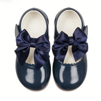 Nouvelles Chaussures Habillées 2026 – Ballerines Plates en Cuir Style Fée avec Nœud et Semelle Souple