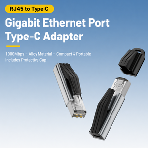 Adaptador USB C a Ethernet <span class=keywords><strong>de</strong></span> Alta Velocidad 1000Mbps, Tipo C a RJ45, Convertidor <span class=keywords><strong>de</strong></span> Red Gigabit LAN para <span class=keywords><strong>Apple</strong></span>, para MacBook, para <span class=keywords><strong>iPad</strong></span>, Nuevo - Product Image 1