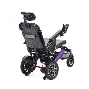 <span class=keywords><strong>Fauteuil</strong></span> <span class=keywords><strong>roulant</strong></span> <span class=keywords><strong>électrique</strong></span> pliable de haute qualité, robuste, 150 kg, avec moteurs 300W*2 pour personnes âgées - Product Image 5