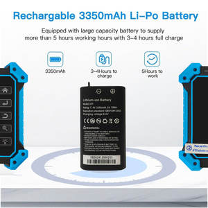 IPC-5200C ระบบทั้งหมดพร้อมจอ4K CVI TVI SDI 8MP IPS หน้าจอสัมผัส IP เครื่องทดสอบกล้องวงจรปิดพร้อมตัวติดตามสายเคเบิล - Product Image 5