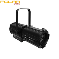 Proyector de Perfil COB Polarlights de 200W 300W 400W con Zoom, Proyector de Perfil COB con Enfoque Previo para Estaciones de TV y Teatro