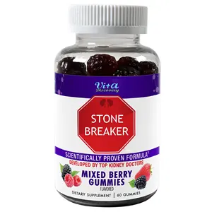 Private Label Cranberry Extract Stone Breaker Gummies Chanca Piedra Gummies Help with Liver Kidney Urinary Tract Cleanse