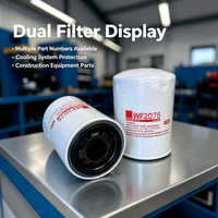 Filtre à liquide de refroidissement WF2075 WF2076 WF2126, filtre à eau 3318318 3100308 P552075 pour pièces de machines de construction Cummins Komatsu