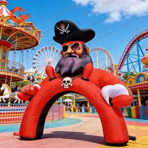 <span class=keywords><strong>Arche</strong></span> gonflable géante personnalisée sur le thème des pirates, vente directe des fabricants, <span class=keywords><strong>arche</strong></span> gonflable promotionnelle à vendre - Product Image 3