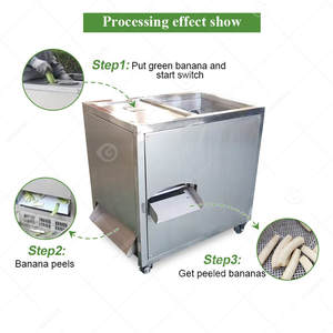 Affettatrice automatica e macchina per affettare <span class=keywords><strong>Banana</strong></span> e pelapatate verde verde giallo elettrico per <span class=keywords><strong>Banana</strong></span> - Product Image 6