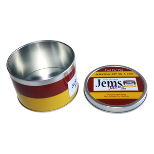 <span class=keywords><strong>Scatola</strong></span> Rotonda <span class=keywords><strong>in</strong></span> Latta Personalizzata con Serigrafia e Stampa a Caldo, per Torte/Biscotti, con Coperchio a Vite - Product Image 2