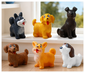 Figuras de Animales de Dibujos Animados DIY, Adornos de Gatos Pequeños y Lindos, Mini Manualidades de Resina para Decoración de Escritorio, Decoración del Hogar, Regalo para Niños - Product Image 4