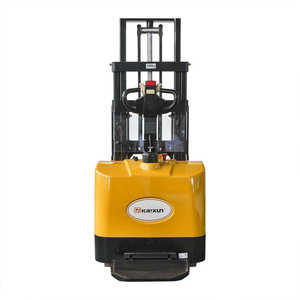 Tam Elektrikli İstifleyici Güçlü Ayakta Çalışma Tipi <span class=keywords><strong>Forklift</strong></span> Taşınabilir <span class=keywords><strong>Forklift</strong></span> 1.5 <span class=keywords><strong>Ton</strong></span> Hidrolik Elektrikli Palet Kaldırıcı - Product Image 2