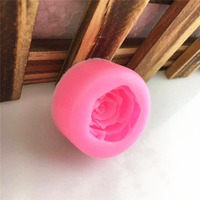 Groothandel 3d Rose Kaars Mallen Valentijn Siliconen Mallen Voor Diy Handgemaakte Kaars Geschenken Home Decoraties