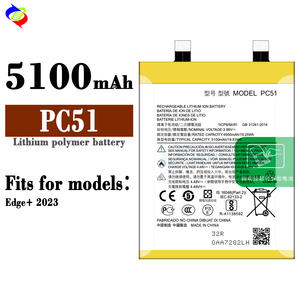 Baterai 5100mAh PC51 baterai untuk Motorola EDge + 2023 baterai ponsel - Product Image 3