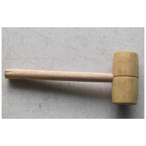 <b>Wooden</b> <b>Mallet</b> 5.6cm Diameter 23cm Handle Length For Diy Crafting Hammer - Product Image 2