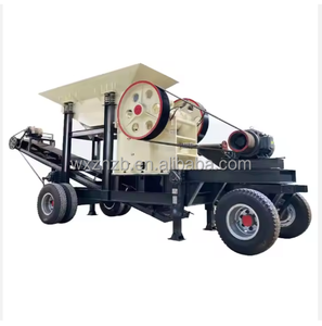 Japon Mobile Crusher Machine Stone Crawler Mobile Tracked Breaking en Chine pour <span class=keywords><strong>Stibnite</strong></span> Gold Ore - Product Image 3