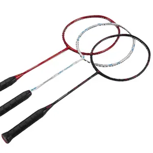 Professional Ultralight Graphite Badminton Racket Full Carbon Fiber Design For Training Use