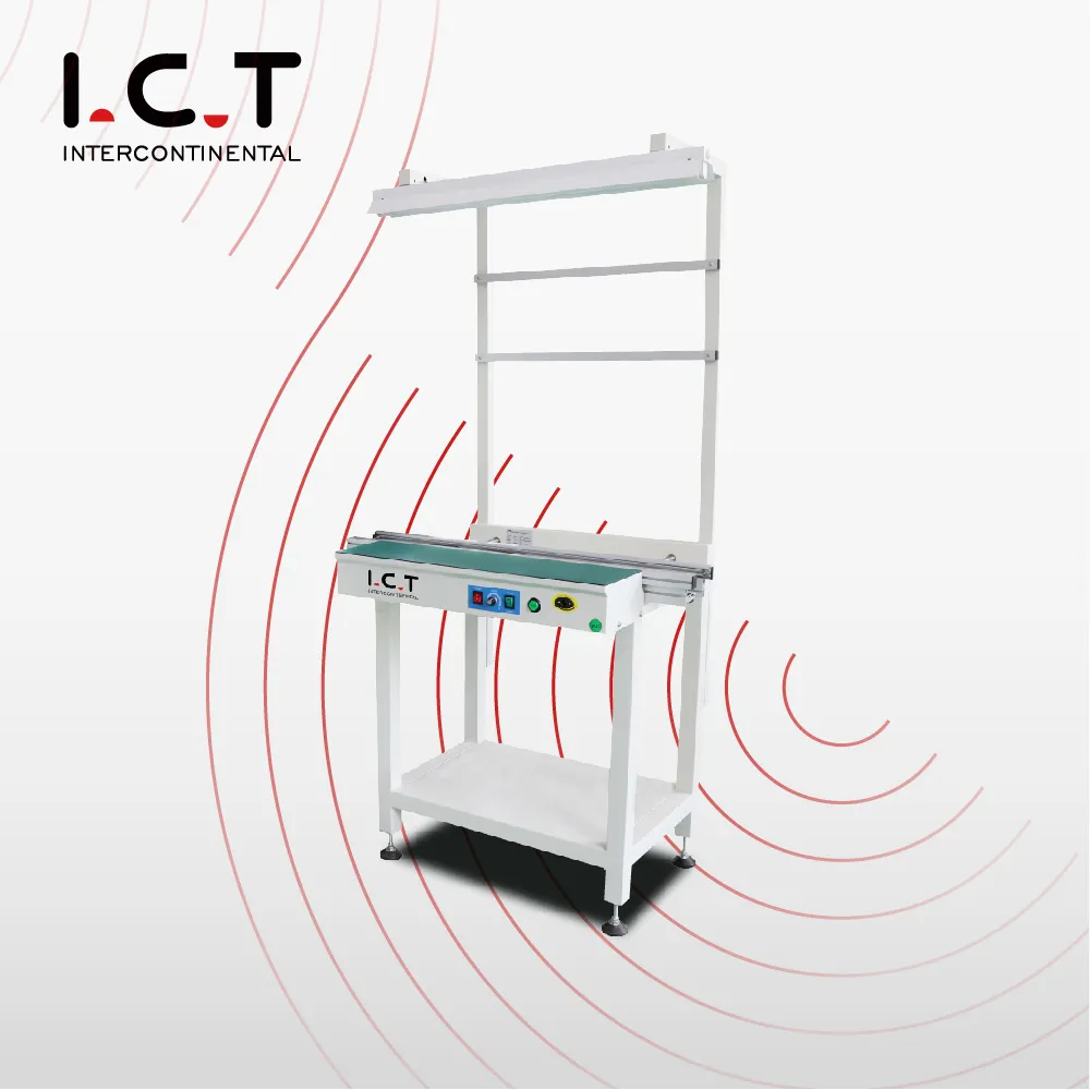 ETA pcb attrezzature maniglia/SMT nastro trasportatore per tavolo di lavoro di ispezione di Fabbrica assemblare linea