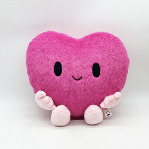 Te Amo, Peluche en Forma <span class=keywords><strong>de</strong></span> Corazón, Almohada <span class=keywords><strong>de</strong></span> Peluche, Corazón Rojo Rosa, Muñeco <span class=keywords><strong>de</strong></span> Peluche, Regalo Suave para el Día <span class=keywords><strong>de</strong></span> San Valentín para <span class=keywords><strong>Enamorados</strong></span> - Product Image 3