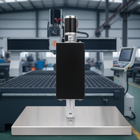 Machine de découpe à tige de levage à vis, chromée, portable, petite, CNC, à flamme, course de 100 mm, F1621, en alliage d'aluminium, Qi Feng 1.5