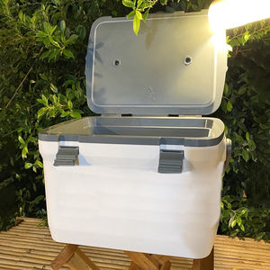 Caja de hielo verde de gran capacidad 15.1L con cuerpo inyectado de espuma y correas ajustables para <span class=keywords><strong>viajes</strong></span> - Product Image 4