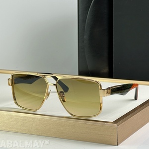 MAY STACY I 59-13-140 Occhiali da Sole di Alta Qualità per Uomo e Donna, Design Classico Punk di Lusso in Acetato UV400 con Scatola - Product Image 4