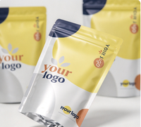 Sachet Doypack Personnalisé Refermable de Qualité Alimentaire avec Fermeture Éclair pour Snacks