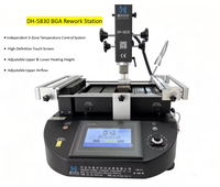 Station de réparation BGA automatique à contrôle de température 3 zones, machine de dessoudage non destructive pour la réparation de cartes mères de téléphones, GPU et serveurs