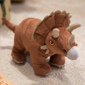 Juguetes <span class=keywords><strong>de</strong></span> Dinosaurios <span class=keywords><strong>de</strong></span> Simulación Súper Suaves, Triceratops, Brontosaurio, Tiranosaurio Rex, Animales <span class=keywords><strong>de</strong></span> <span class=keywords><strong>Peluche</strong></span> <span class=keywords><strong>de</strong></span> Algodón PP, Regalos para Niños - Product Image 4
