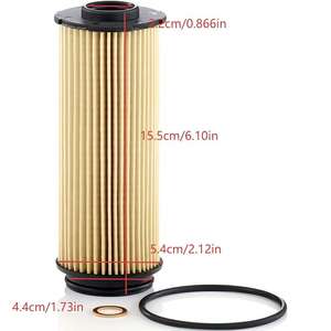 Lvgepei Nieuwe OE Kwaliteit 11428583898 Oliefilter Geschikt voor <span class=keywords><strong>3</strong></span>/5/7 Serie X3/X4/X5/X6 (2013-2020) Langdurige Bescherming 1 Jaar Garantie - Product Image 2