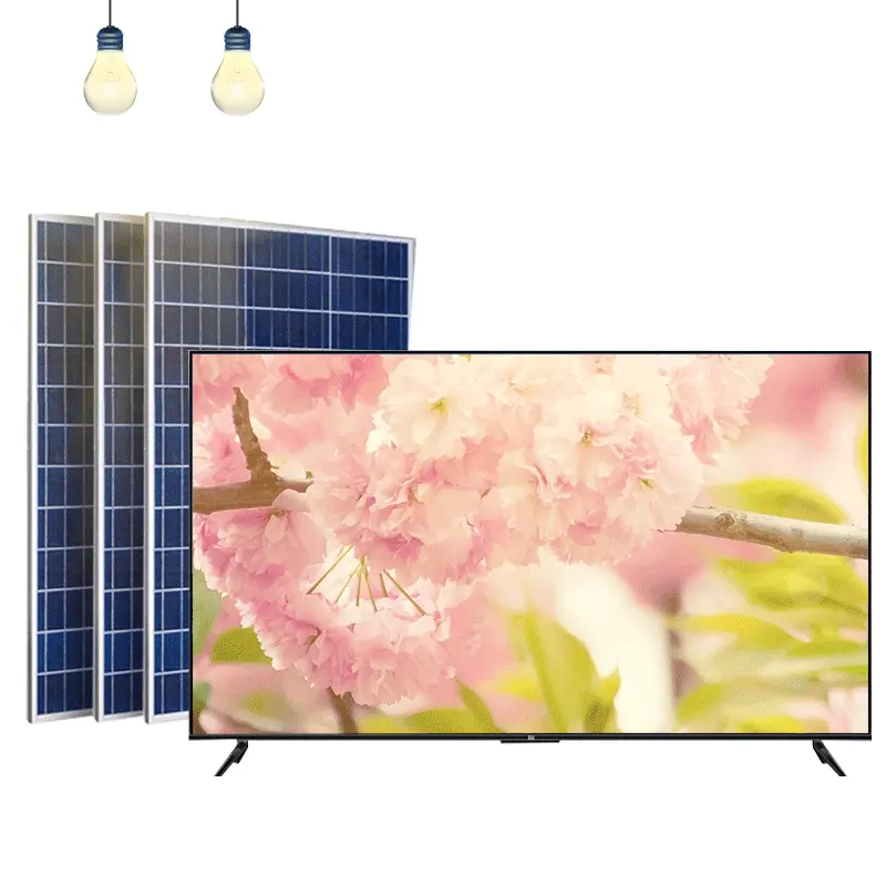 Hot Verkoop Mini Zonne-Energie Led Tv Zonne-Energie Verlichting In Het Huis Met Tv