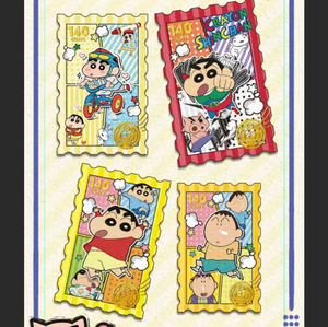 Crayon Shin-chan Étui de présentation en acrylique pour cartes et timbres de collection, coins carrés, pour jeu de table, édition limitée Anime - Product Image 2