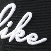 Cappellino da Baseball Personalizzato con Logo 3D in Rilievo, in Cotone Nero, Visiera Curva Regolabile, per Uomo e Donna, Uso Casual e Outdoor
