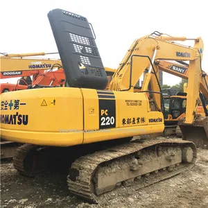 Classic Brand Used Excavator Komatsu PC220-7 Japan Second Hand Construction Digger Supplier